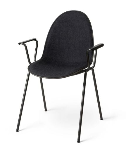 Mater Eternity Armchair Full Front Upholstery SH: 46 cm - Re-Wool Grey 198