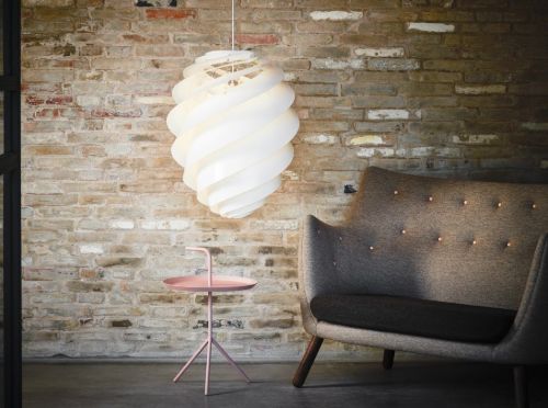 Le Klint 1312M Swirl 2 Pendelleuchte Medium Ø: 36 cm - Weiß