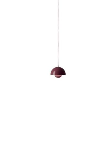 &Tradition Flowerpot VP10 Pendelleuchte Ø: 16 cm - Dark Plum