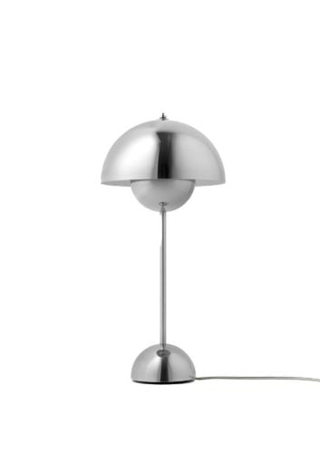 &Tradition Flowerpot VP3 Bordlampe H: 50 cm - Chrome Plated 