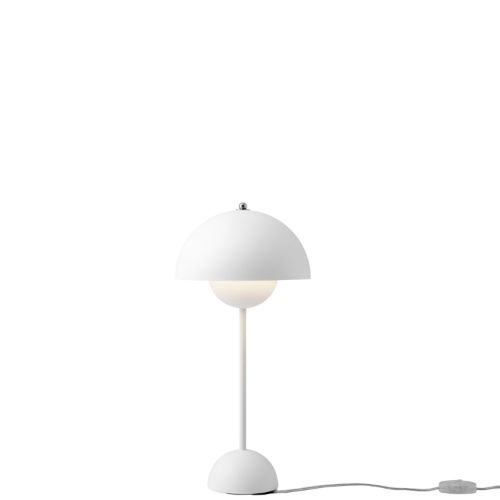 &Tradition Flowerpot VP3 Tischlampe H: 50 cm - Matt Hellgrau