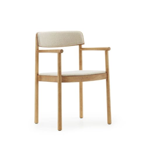 Normann Copenhagen Timb Esszimmerstuhl m. Armlehnen - Esche/Tan/Hallingdal 220