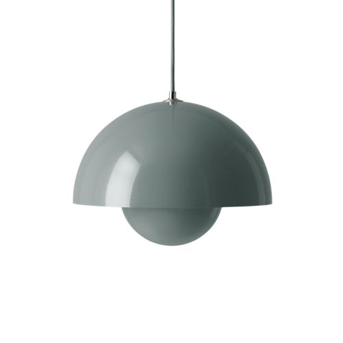 &Tradition Big Flowerpot VP2 Pendel Ø: 50 cm - Stone Blue