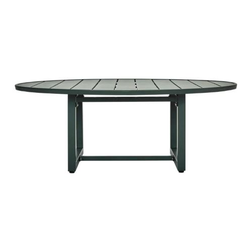 House Doctor Helo Havebord Lav Ø: 120 cm - Jern/Grøn