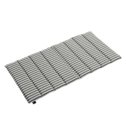 HAY Terrazza Folding Seat Cushion 40x82 cm - Grey/Bold Stripe