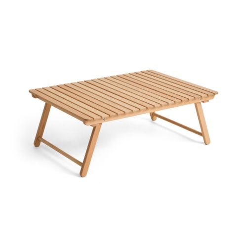 HAY Outdoor Market Folding Table Large B: 78 cm - Bøg/Natural 