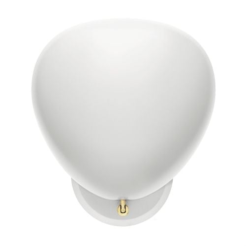 GUBI Cobra væglampe Hard-wired - Matt White