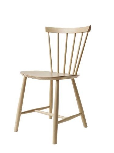 FDB Møbler J46 Poul M. Volther Stuhl SH: 45 cm – Buche/Lackiert