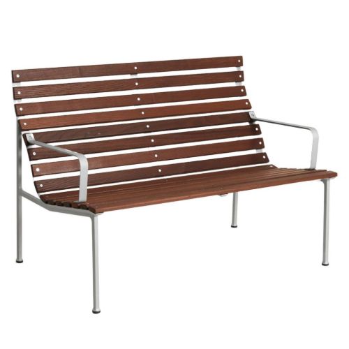 HAY Traverse Lounge Bench W. Arm B: 114 cm - Oiled Solid Ash