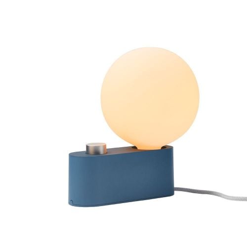 Tala Alumina Table/Wall Lamp with Sphere IV Bulb EU H: 24 cm - Sapphire