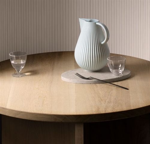 Lyngby Porzellan Tura Pitcher Vase H: 27,5 cm – Weiß