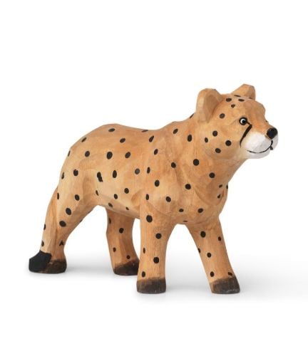 Ferm Living Animal Hand-Carved H: 11,5 cm - Cheetah