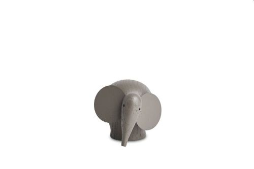 Wollnasen-Elefant Mini H: 7,8 cm – Taupe OUTLET