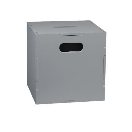 Nofred Kids Cube Storage 36x36 cm - Greyish OUTLET