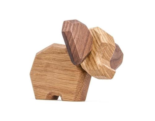 FableWood Lille Elefant 8x11 cm - Eg OUTLET