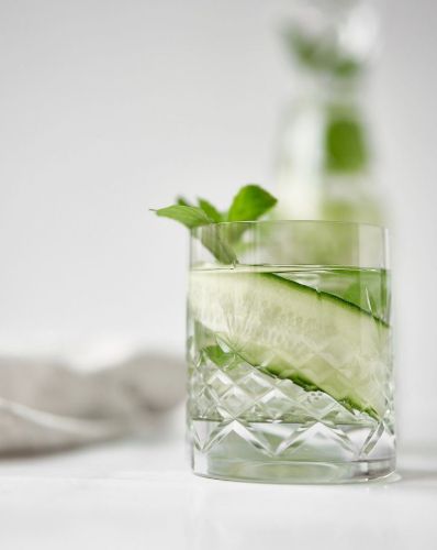 Frederik Bagger Crispy Lowball Glas 2 Stück 38 cl – Smaragd/Grün