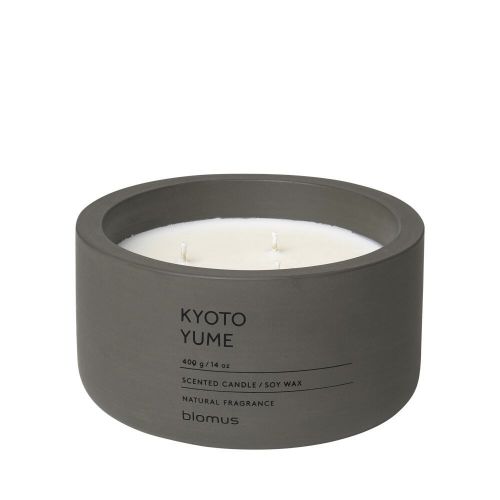 Blomus Fraga Scented Candle XL Ø: 13 cm - Kyoto Yume/Tarmac OUTLET
