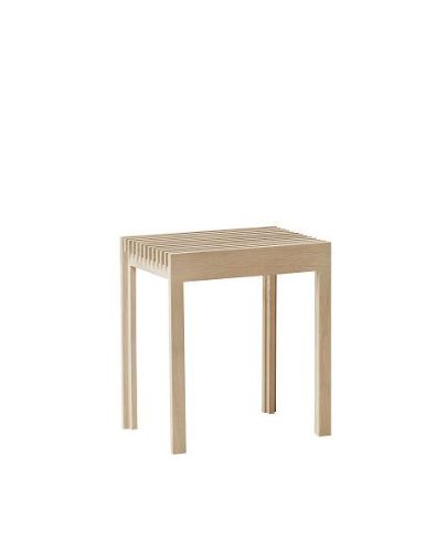 Form & Refine Lightweight Skammel B: 40 cm - White Oiled Oak OUTLET