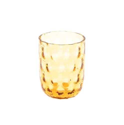 Kodanska Danish Summer Tumbler Big Drops 25 cl - Amber OUTLET