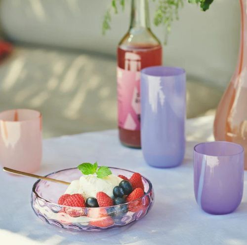 Kodanska Danish Summer Bowl Medium Ø: 17,2 cm - Lila OUTLET