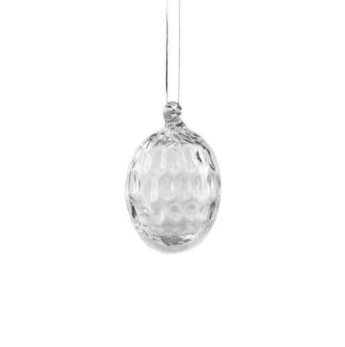 Kodanska Danish Summer Easter Egg Ø: 6,5 cm - Clear OUTLET