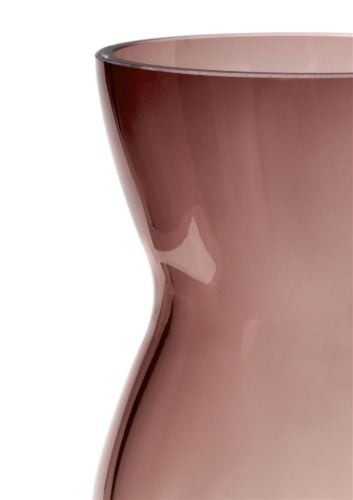 Holmegaard Calabasas Vase H: 21 cm - Burgund