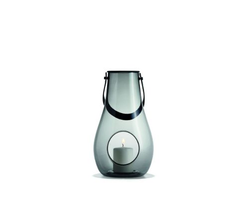Holmegaard Design With Light Lanterne H: 29 cm - Smoke OUTLET
