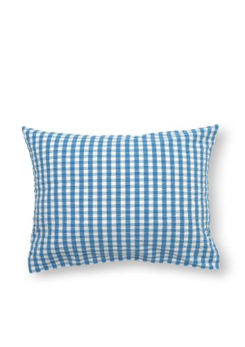 Juna Bæk&Bølge Pudebetræk 70x50 cm - Blå/Birk OUTLET