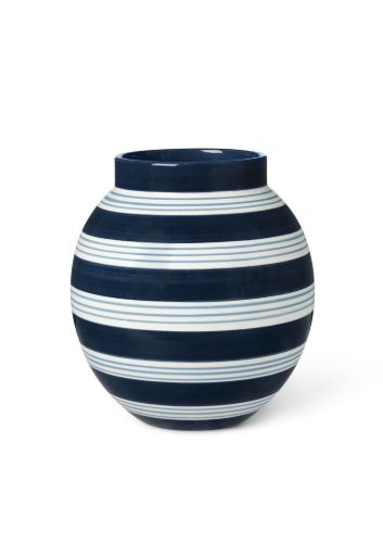 Kähler Omaggio Nuovo Vase H: 20,5 cm - Mørk Blå OUTLET