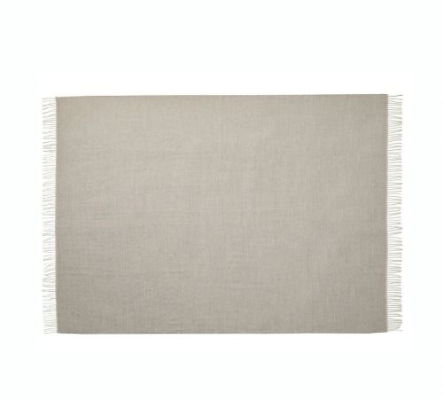 Silkeborg Wool Spinning Panama Plaid 140x250cm - Graue Rinde OUTLET