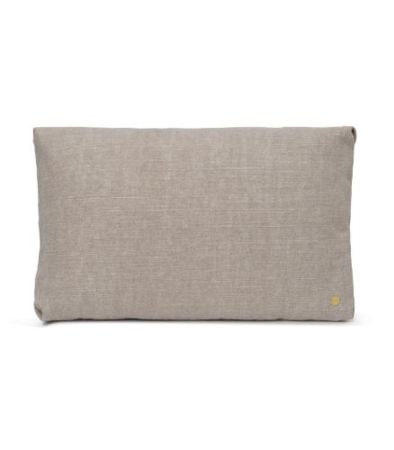 UDGÅR med lager Ferm Living Clean Cushion 40x60 cm - Rich Linen Natural OUTLET