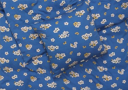 Juna Grand Pleasantly Bettwäsche 140 x 200 cm – Blau
