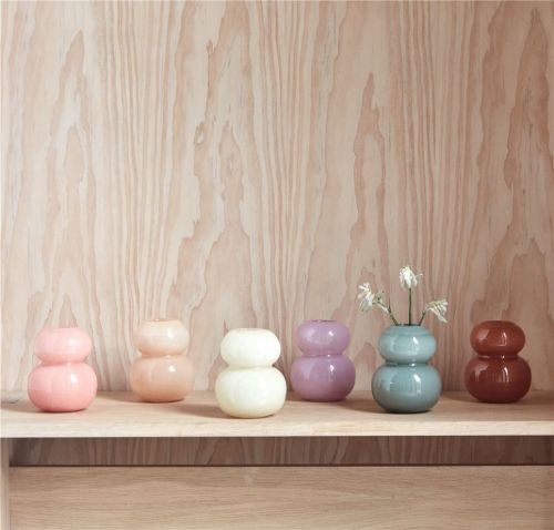 OYOY Lasi Vase Extra Small H: 12,5 cm – Lavendel

