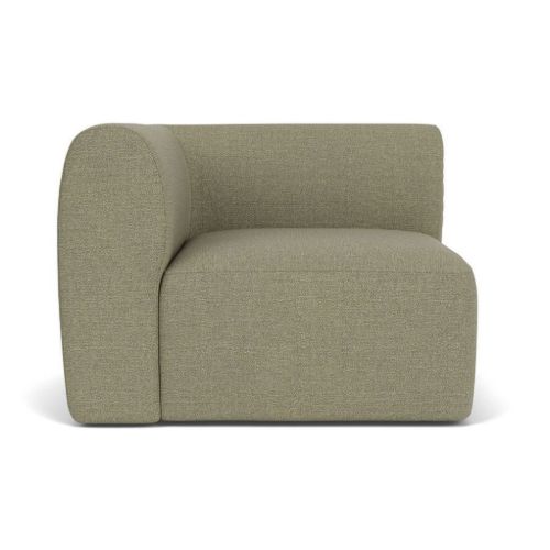 FDB Møbler L47 Korinth Ventre Hjørne Modul Sofa B: 93 cm - Prairie Green