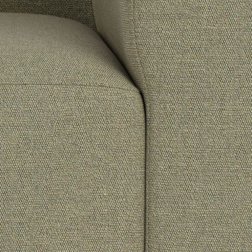 FDB Furniture L47 Korinth Ecksofa rechts, Breite: 93 cm – Präriegrün