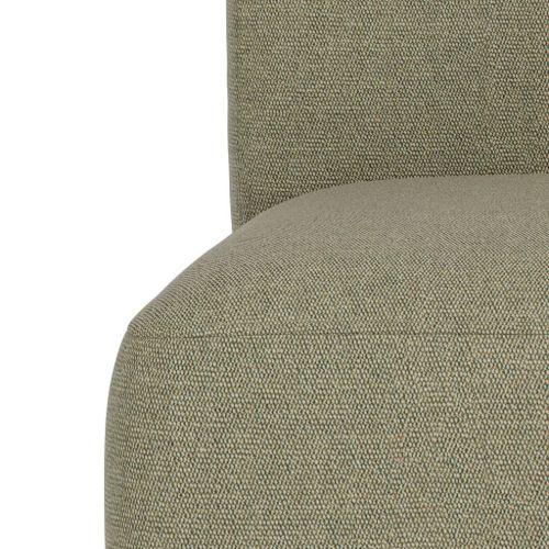 FDB Furniture L47 Korinth Mittelmodul-Sofa B: 80 cm - Präriegrün
