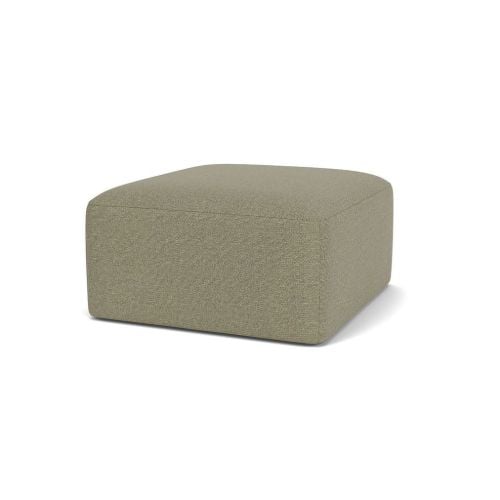 FDB Furniture L47 Korinth Pouf Modulsofa B: 80 cm - Präriegrün
