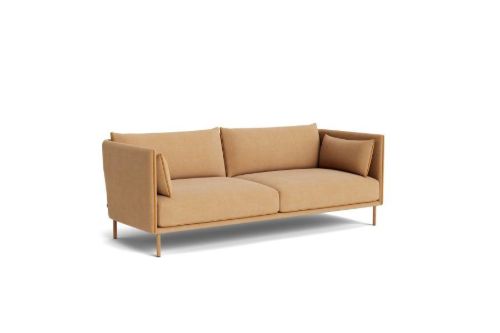 HAY Silhouette 3 Personers Sofa Mono L: 212 cm - Linara 142 / Oiled Solid Oak 