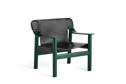 HAY Bernard Loungestol  - Hunter Lacquered Solid Beech/Black