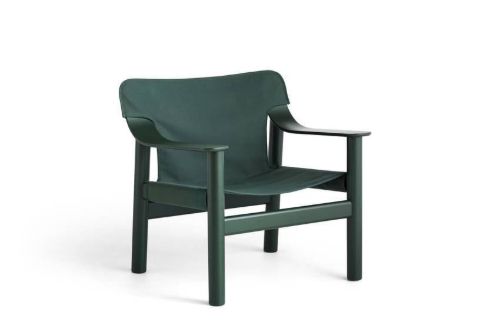HAY Bernard Loungestol  - Hunter Lacquered solid Beech /Green