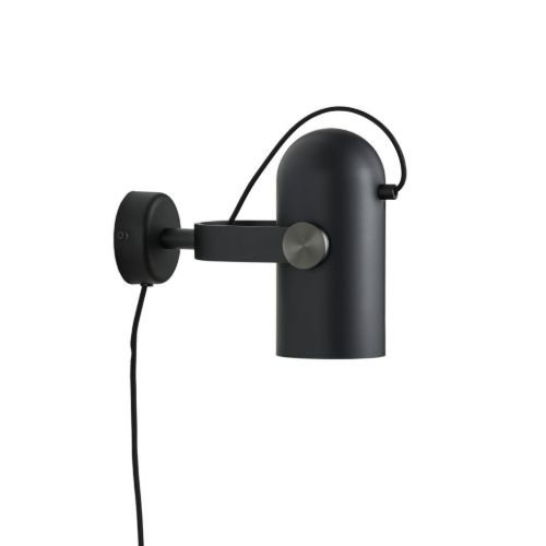 Le Klint 262 Carronade II Wandleuchte, Höhe: 21 cm – Aluminium/Schwarzeiche