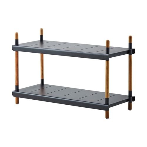 Cane-line Outdoor Frame Reolsystem Lav - Teak/Lava Grey