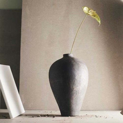 MUUBS Jar Memory 60 Ø: 39 cm - Braun/Brennen