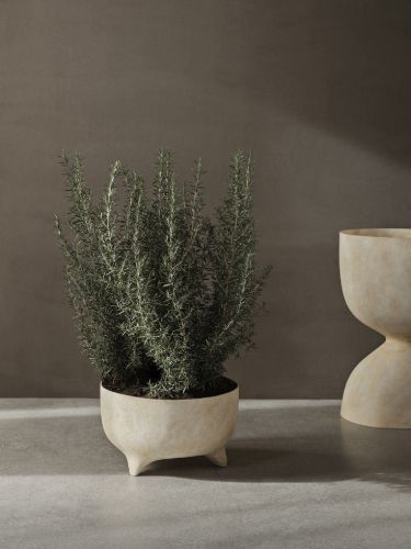 Ferm Living Evoke Topf niedrig Ø: 44,3 cm - Warm Sand