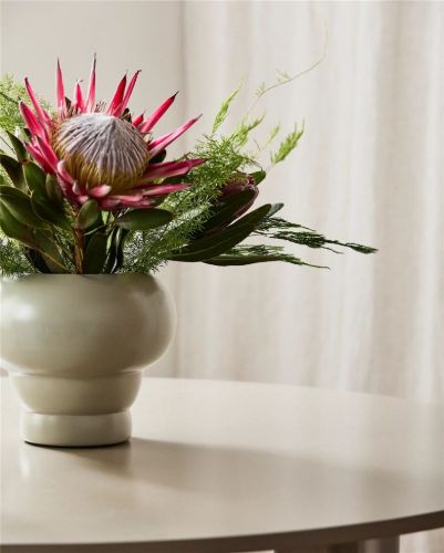 Nordal AVES Blumentopf Ø: 24 cm - Grau