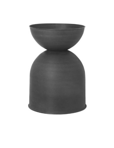 Ferm Living Sanduhrtopf Mittel Ø: 40 cm - Schwarz