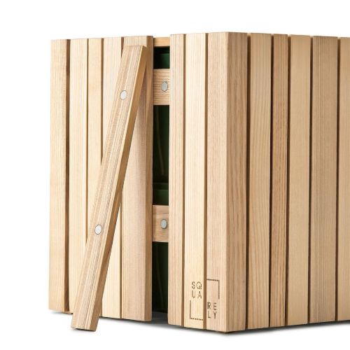 Squarely Copenhagen GrowON 22x22 cm – Esche natur