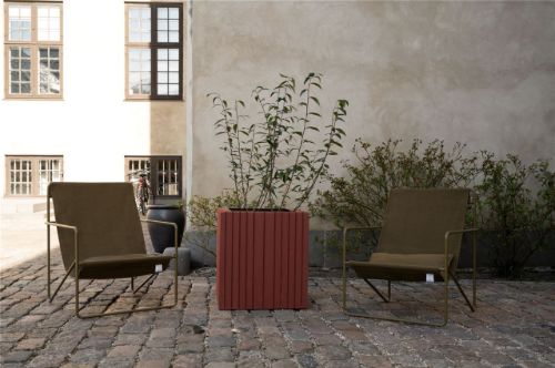 Squarely Copenhagen Unfold SQUARE 60x56x60 cm - Terrakottarot