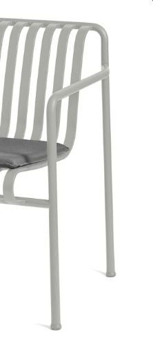 HAY Palissade Esszimmerstuhl SH: 45 cm – Himmelgrau