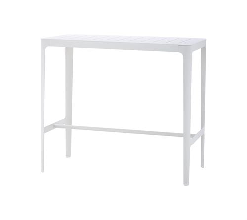 Cane-line Outdoor Cut Barbord H: 105 cm - White Aluminium